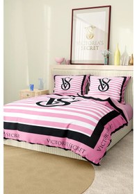 Resim Marka Nevresim Takımı Çift Kişilik Pamuklu Saten Kumaş 6 Parça 3d Dijital Baskı Duvet Cover Set Model No:128 Renkli 