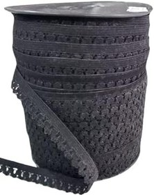 Resim Çamaşır Askısı Şerit en 1 cm Siyah 5 Metre 