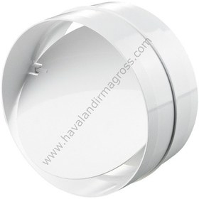 Resim Rvk 150 Geri Akış Önleyici Back Draft Damper Klape 