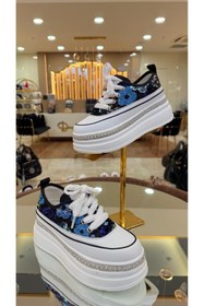 Resim Guja İthal Yüksek Taban Pullu Bağcıklı Model Ayakkabı 