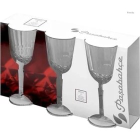 Resim Skygo Dıony Şarap Kadehı 310 cc 3'lü Pencereli Kutu 