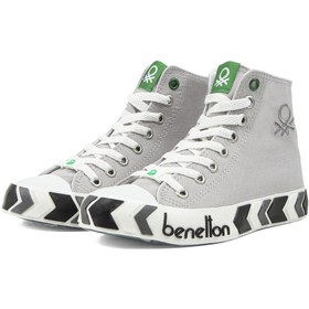 Resim United Colors Of Benetton Benetton Bn-30634-3374 Gri - Çocuk Spor Ayakkabı 001 