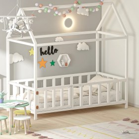 Resim Givayo Wood's Teddy Montessori Yatak Kapılı 90*190 