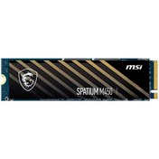 Resim MSI Spatium M450 500 GB 3600/2300 MB/s M.2 2280 PCIe 4.0 NVMe SSD 