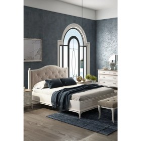 Resim Kelebek Angelic Karyola Başucu Dahil 180 cm - Çift Kişilik 