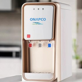 Resim Lexsawater Tezgah Üstü 3 Musluklu Sıcak Soğuk ve Normal Su Çıkışlı Arıtmalı Su Sebili 