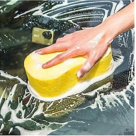 Resim ROX KİMYA Araba Yikama Süngeri̇ Yumuşak Çok Amaçli Lasti̇k Vb 1 Adet 