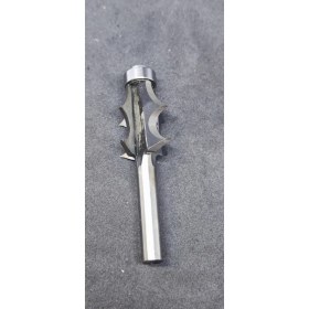 Resim motifsan Oyma ve Hobi Için El Frezesine Göre 8mm Çiftfitil Bıçağı 