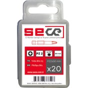 Resim Sece 1/4'' Pozıdrıv Bits Uç PZ2X50 mm 20 Adet 