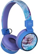 Resim Volkano Disney Frozen Karlar Ülkesi Anna Elsa Bluetooth Kulak Üstü Kulaklık Dy-1006-Fr 