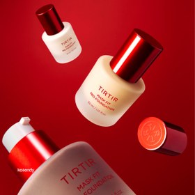 Resim TIRTIR - Mask Fit Red Foundation (Gözenek ve Leke Örtücü Doğal Mat ve Saten Parlak Bitişli Fondöten) 30ml (%40 İndirimli) - #10C SHELL 