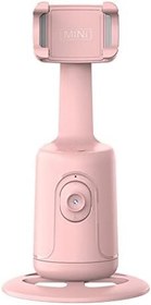 Resim SHABD TELEPhone Otomatik Yüz Takip Gimbal Sabitleyici 360° Döndürme Masaüstü Elde Taşınabilir Gimbal Telefon Tripodu Canlı Akış için-C 