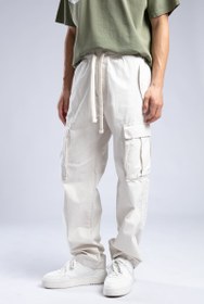 Resim Utility Kargo Pantolon - Taş / L 
