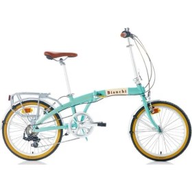 Resim Bianchi Vintage 20 Jant 7 Vites Katlanır Bisiklet 