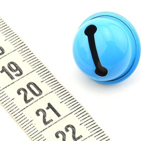 Resim İki Boy Çıngırak - Küçük Boy- Mavi 