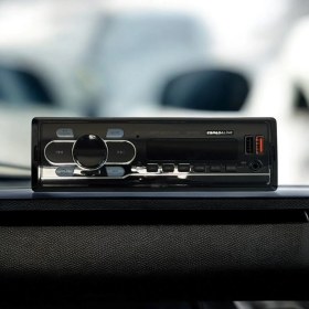 Resim Oto Teyp 4*50W Bletooth Sd Aux Çift Usb'li Çift Amfi Çıkışı (Yeni Tip Kısa Kasa) 