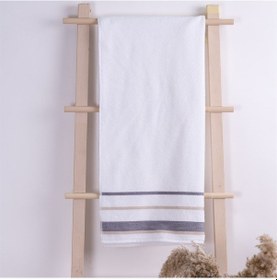 Resim Homelover %100 Organik Pamuk 2'li Havlu Seti 2 Banyo Havlusu 70x130 Bej 