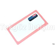 Resim Tkgz Xiaomi Mi Note 10 Lite Arka Kapak Batarya Pil Kapağı Cam Beyaz 