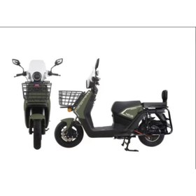 Resim Marka Mobilette Carry 10000 Elektrikli Moped Kahverengi 