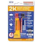 Resim Vodabond Şeffaf 15 Gr. + 15 Gr. Rapid Epoksi (NM-EPO30G) 