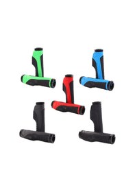 Resim 1 Çift Bisiklet Mtb Bisiklet Gidonu Tutacağı Kauçuk Kaymaz Yarış Bisikleti Tutacağı Gri Gri 