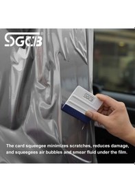 Resim Sgcb Keçeli Ragle 10 Cm Ppf - Folyo - Cam Filmi Çekme Aparatı Çekçek 