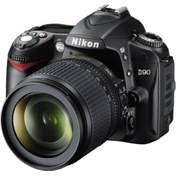 Resim Nikon Nikon D90 18-55mm Lens Dijital SLR Fotoğraf Makinesi 