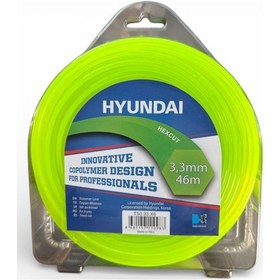 Resim Hyundai Hexcut Tırpan Misinası 3.3 Mm 46 M Altıgen Kopolimer Misina 