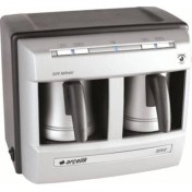 Resim K3190 Gri Türk Kahve Makinesi, Kaliteli ve Şık Tasarım, Kolay Kullanım 