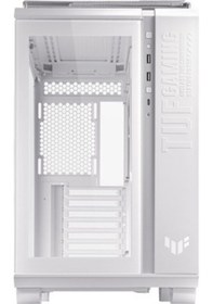 Resim Asus Tuf Gaming GT502 Plus Panaromik Temperli Cam USB 3.2 Atx Beyaz Gaming Kasa 