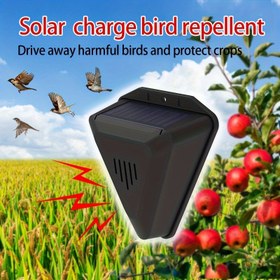 Resim Güneş Enerjili Kuş Kovucu Cihaz - 13 Sesli Kovucu ile Şarj Edilebilir, Hava Koşullarına Dayanıklı, Açık Bahçeler, Çiftlikler ve Bahçeler için İdeal - Kuşları ve Yaban Hayatı'nu Etkili Bir Şekilde Kovar, 10 Önemli Bayram için Mükemmel Bir Hediye Olarak, Anneler Günü, Noel, Cadılar Bayramı, Paskalya, Sevgililer Günü, Şükran Günü, Açık Bahçe Süsleri için 