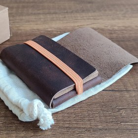 Resim Sumerian Wallet Minimal Deri Cüzdan, Kahverengi, Ön Cep Cüzdanı 