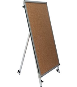 Resim 40X55 Teleskopik Ayaklı Mantar Pano 