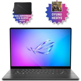 Resim ASUS ROG Zephyrus G16 GU605CW-QR159 16GB RTX5080 Intel Ultra 9 285H 32GB 2TB SSD 16"OLED 240Hz 0.2ms 