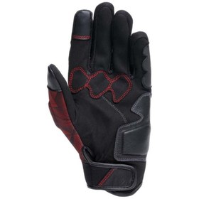 Resim Dainese Ermex Black Red Lava Tekstil Eldiven 