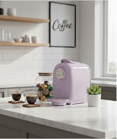 Resim Tchibo Cafissimo Picco Violet Otomatik Kapsül Kahve Makinesi 