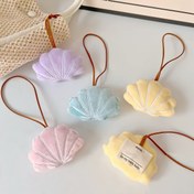Resim Sevimli Kabuk Şekilli Seyahat Bagaj Etiketi - Dayanıklı Polyester, Çok Renk Seçeneği (Pembe, Sarı, Hafif Mavi, Mint Yeşil, Mor) - Bagaj, Valiz, Sırt Çantaları için İdeal, Doğum Günü ve Parti Hediyesi, Seyahat için Bagaj Etiketleri, Oyuncak Tasarımı, Kaliteli El Sanatları 