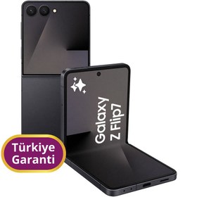 Resim Samsung Z Flip7 TR Garanti | 512 GB 12 GB Siyah 
