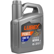 Resim Lubex Primus 10W-30 Ec Sentetik Motor Yağı 2 x 4 L 