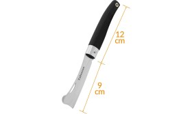 Resim ALASTOR Aşı Bıçağı 2'li SET Metal Eğri Bıçak + Şapkalı Aşı Bıçağı Aşı Bıçağı Paslanmaz Çelik 