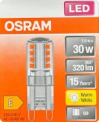 Resim Osram 2,6w 30w 2700k Sarı Işık G9 Duylu Led Kapsül Ampul 