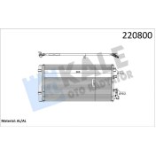 Resim Klima Kondanser Radyatörü Renault Fluence 09 Megane Iıı 09 1.5dci 1.6 1.6dci 348x685x16 921000005r 921100001r 