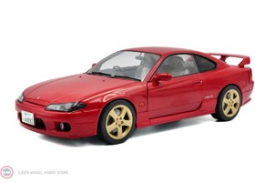 Resim 1:18 Solido 1999 Nissan Silvia S15 SPEC-R Aero - Flame Red 