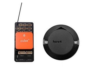 Resim CubePilot Pixhawk The Cube Orange+ (IMUV8) Standard Set Otopilot ADS-B Carrier+HERE4 Multiband RTK CAN GPS/GNSS 