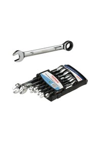 Resim Tomax Cırcır Kombine Anahtar Takımı 8-10-11-12-13-17-19 Mm Seti 