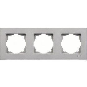 Resim Günsan Eqona Gümüş Üçlü Çerçeve 