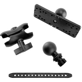 Resim Kosona Deniz Gps Map Ve Striker Serisi İçin 360 Derece Döner Nylon Konumlandırıcı, Hızlı Montajlı Balık Bulucu Tutucu Sadece Tutucu 