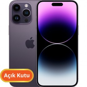 Resim Apple iPhone 14 Pro Max YD Sıfır Açık Kutu | 256 GB Mor 