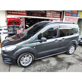 Resim Ford Courier Krom Çıtalı Cam Rüzgarlık Ön Ve Arka Set 4lü 