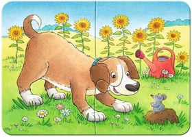 Resim Ravensburger 2/4/6/8 Parça Puzzle Hayvanlar 069514 